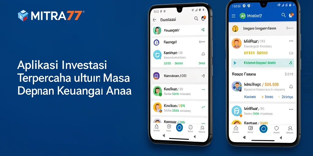 Tampilan antarmuka pengguna sederhana dan efisien dari MITRA77.