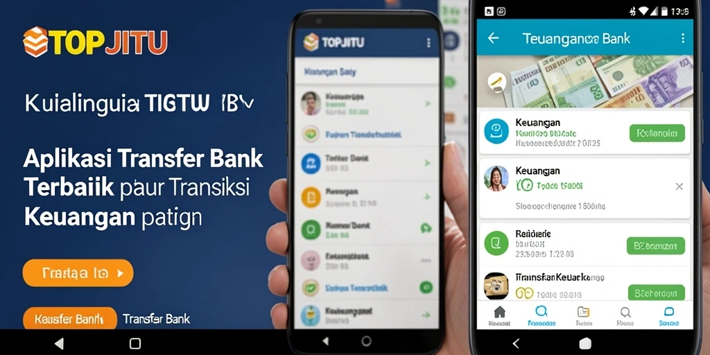 Tampilan antarmuka aplikasi TOPJITU yang sederhana dan user-friendly.
